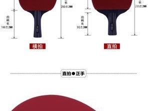 乒乓球双打实用球拍的选择与技巧（从选杆、选面、选胶到选把，全方位解读乒乓球双打球拍的选择要点）