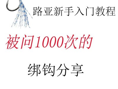 新手玩路亚，选择什么钩好钓鱼？（如何选择适合新手玩路亚的鱼钩，让钓鱼更轻松愉快）
