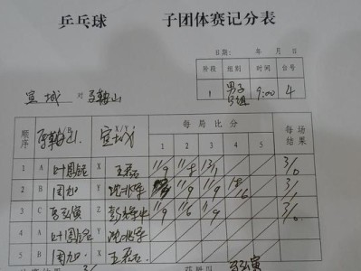 乒乓球双打裁判规则解析（深入了解乒乓球双打裁判规则的关键要点）