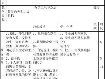 足球单脚技巧教案大全（从零基础到高级水平，掌握足球单脚技巧的关键要素）